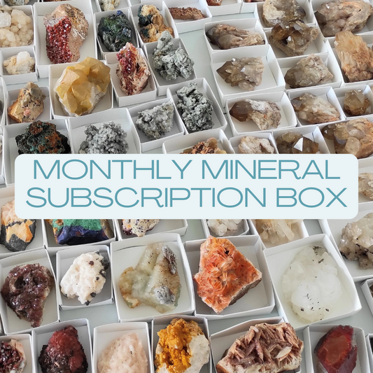 Monthly Mineral Subscription Box