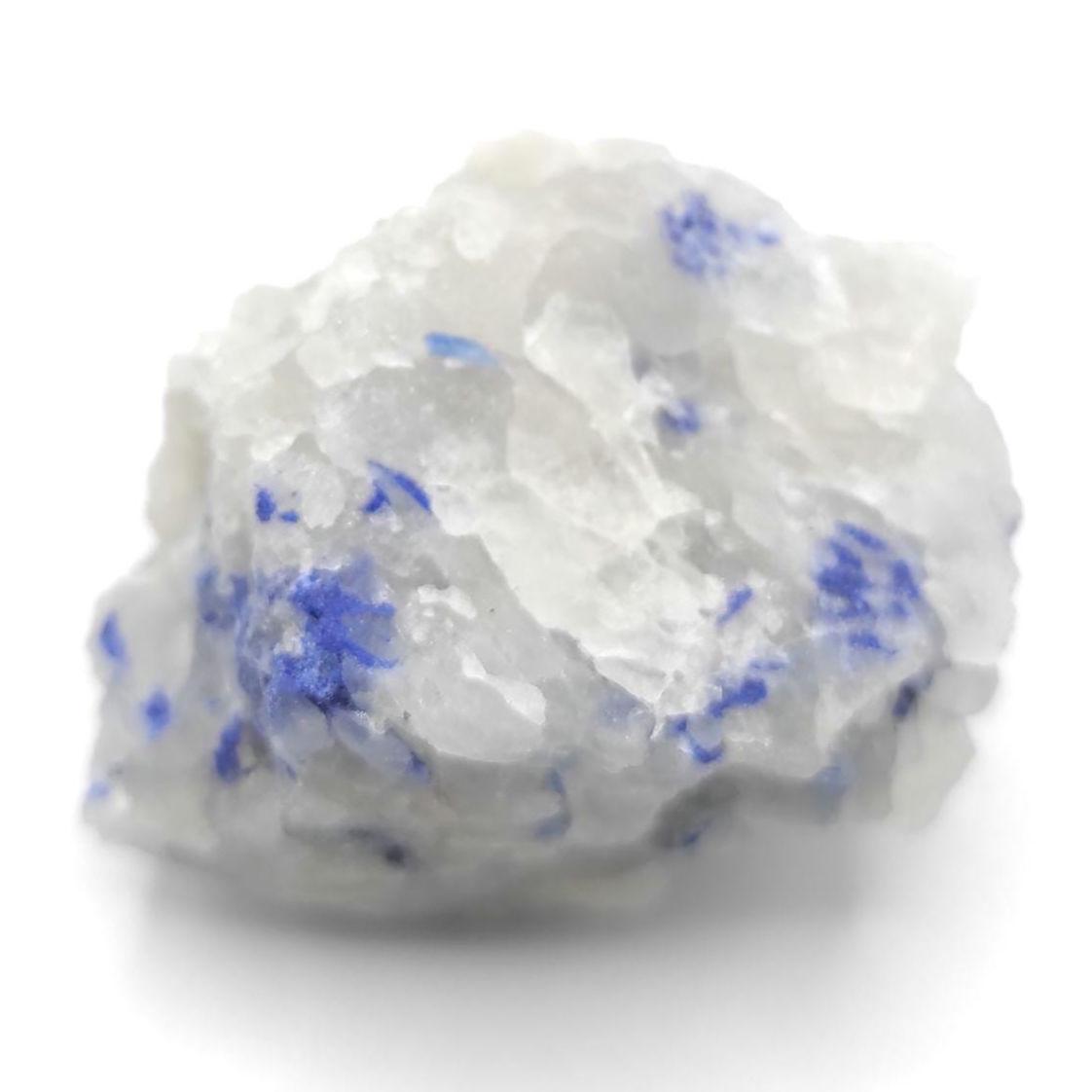 60g Dumortierite in Quartz - Oliveira dos Brejinhos, Brazil - Blue Dumortierite Crystal - Natural Crystal Cluster - Mineral Specimens