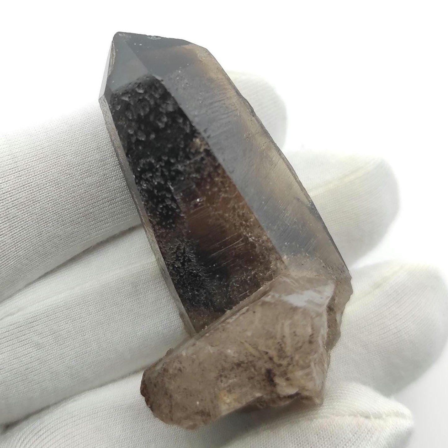 30g Smoky Quartz Point - Quartz Crystal from Mulanje, Malawi - Natural Smoky Quartz Point - Raw Smoky Quartz - Natural Formation