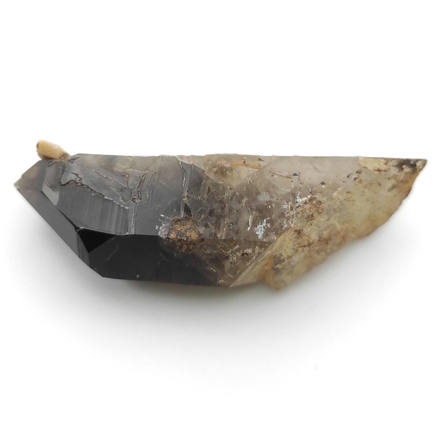 38g Smoky Quartz Point - Quartz Crystal from Mulanje, Malawi - Natural Smoky Quartz Point - Raw Smoky Quartz - Natural Formation