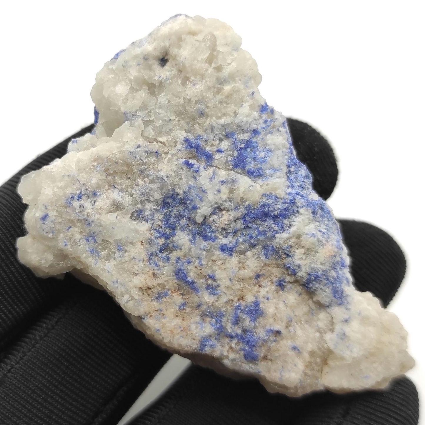 40g Dumortierite in Quartz - Oliveira dos Brejinhos, Brazil - Blue Dumortierite Crystal - Natural Crystal Cluster - Mineral Specimens