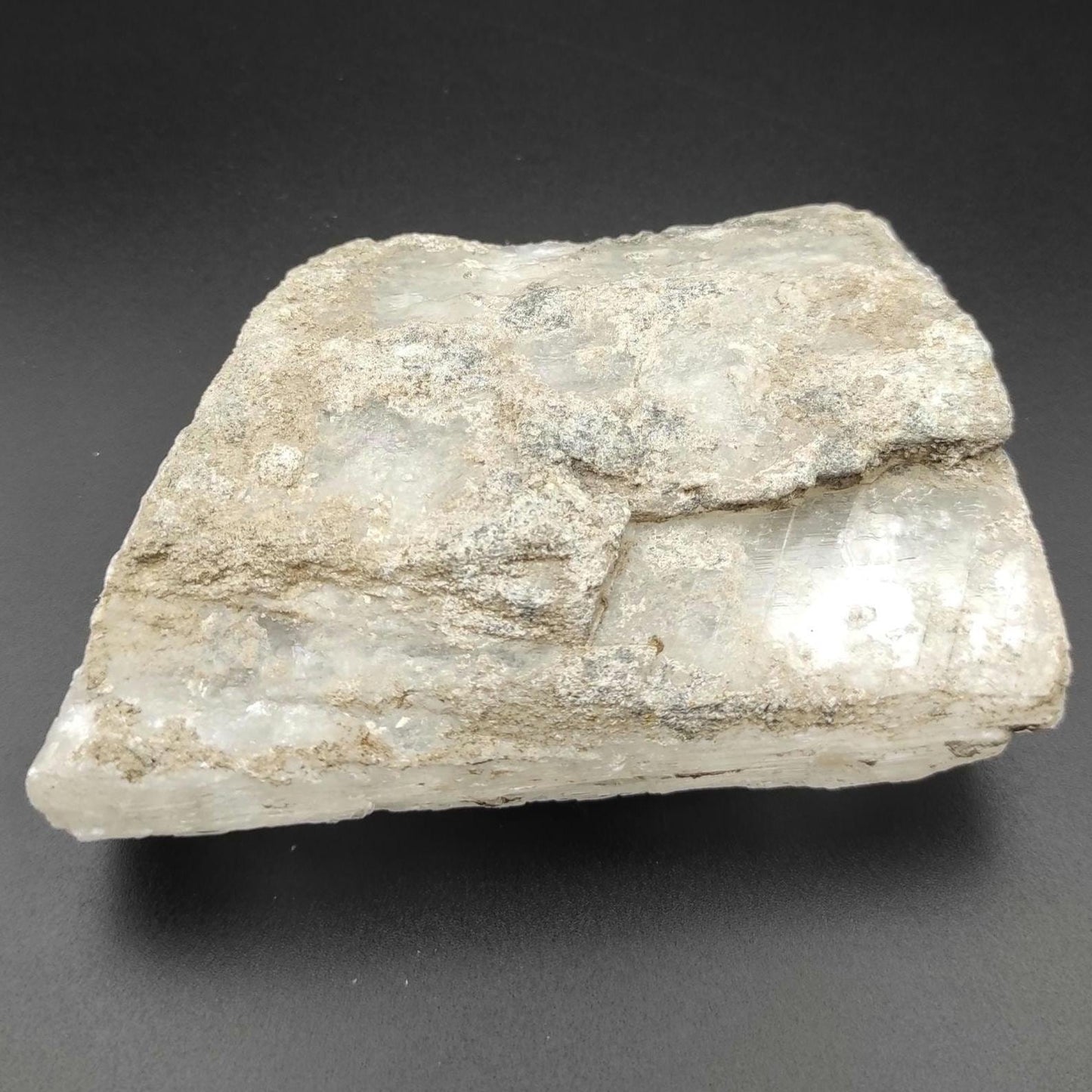 334g Rare UV Fishtail Selenite - "Nova Scotia Flaming Selenite" - Natural Gypsum Selenite from Hants County, Nova Scotia - Selenite Crystal