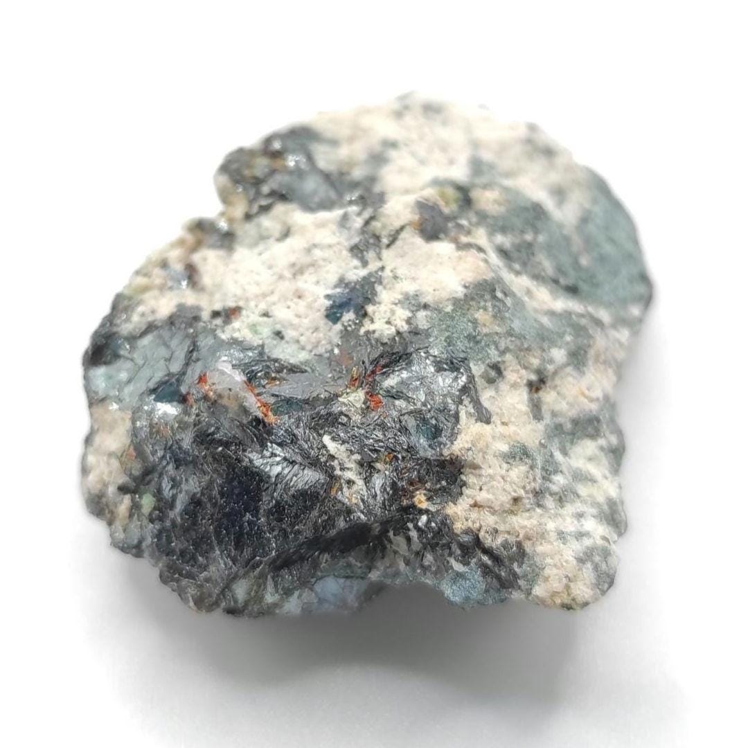 35g Bornite on Matrix - St Francis Mine, Estrie, Quebec, Canada - Old Find (1996) - Bornite on Quartz Matrix - Rare Mineral Specimens