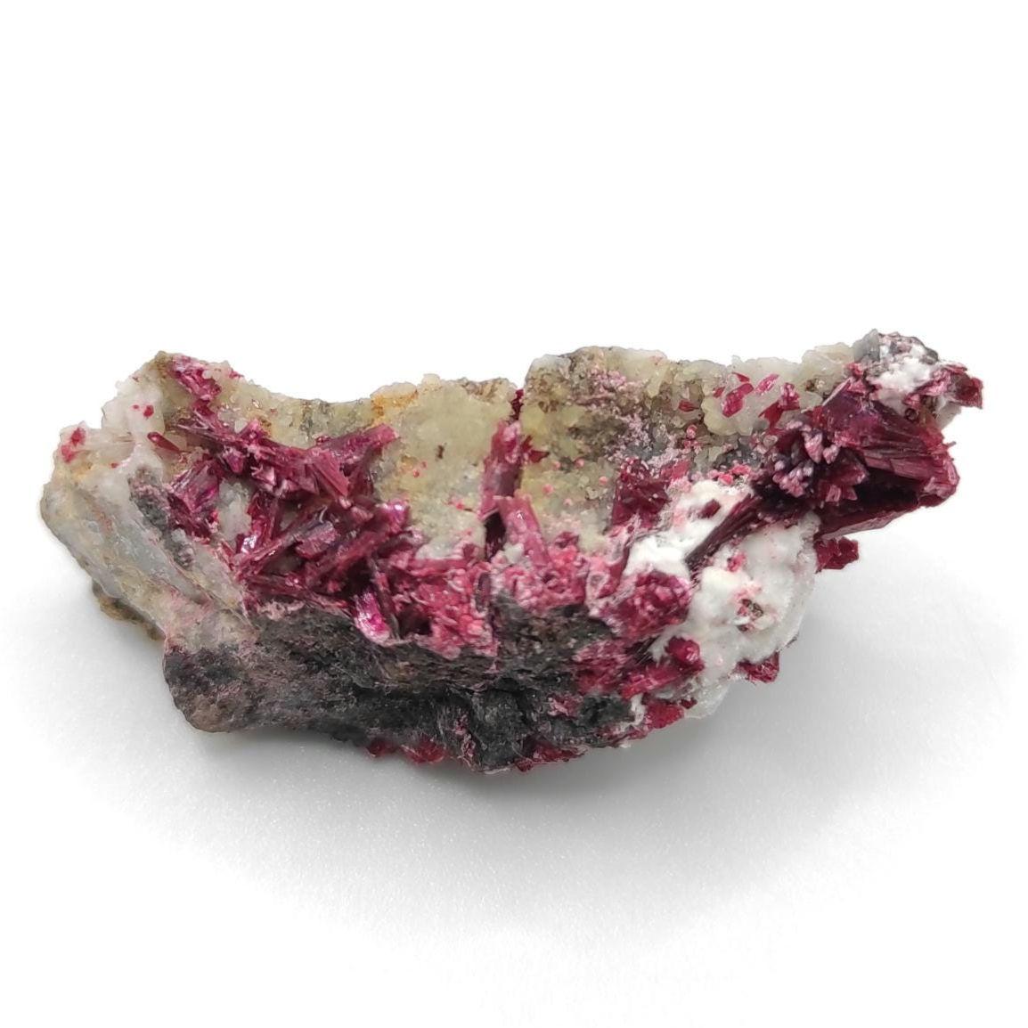 8g Erythrite Mineral Specimen - Bou Azzer, Morocco - Rare Erythrite Crystal Specimen - Cobalt Bloom Crystal - Red Cobalt Crystal