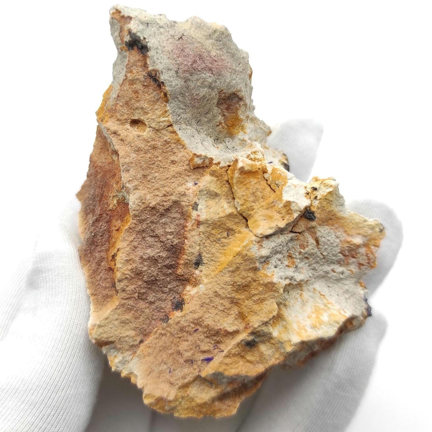 102g Azurite in Matrix - Kerrouchen, Morocco - Blue Azurite Specimen in Matrix - Crystallized Blue Azurite - High Quality Azurite Mineral