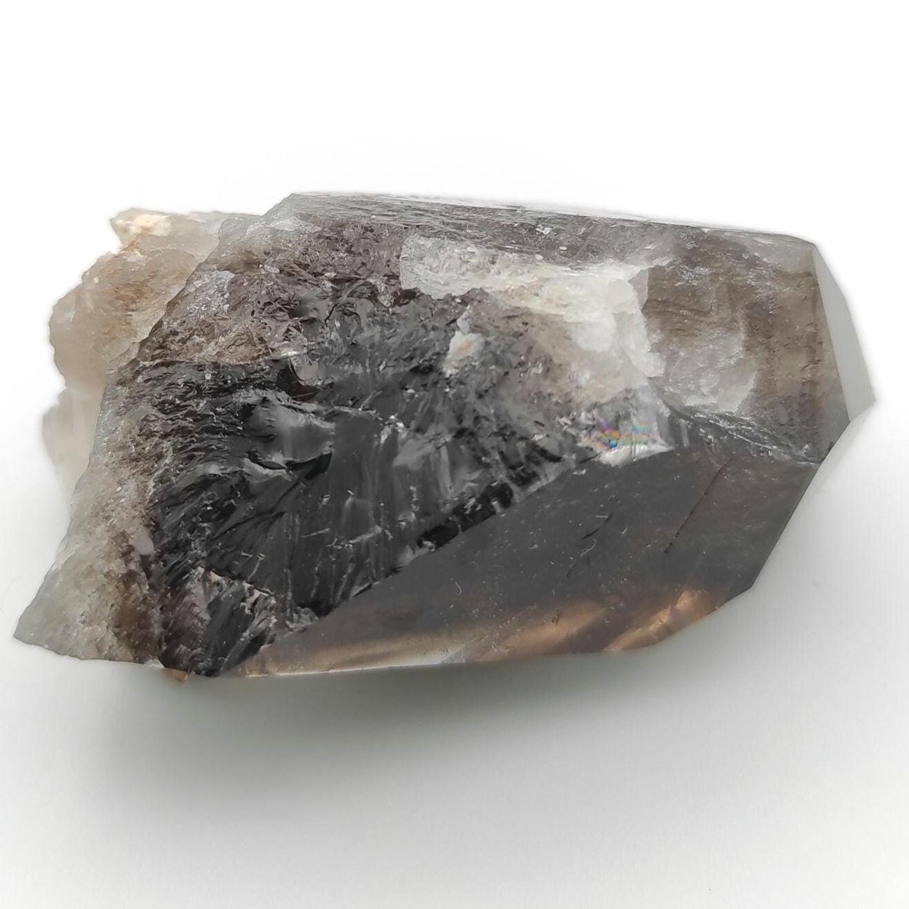 44g Smoky Quartz Point - Quartz Crystal from Mulanje, Malawi - Natural Smoky Quartz Point - Raw Smoky Quartz - Natural Formation