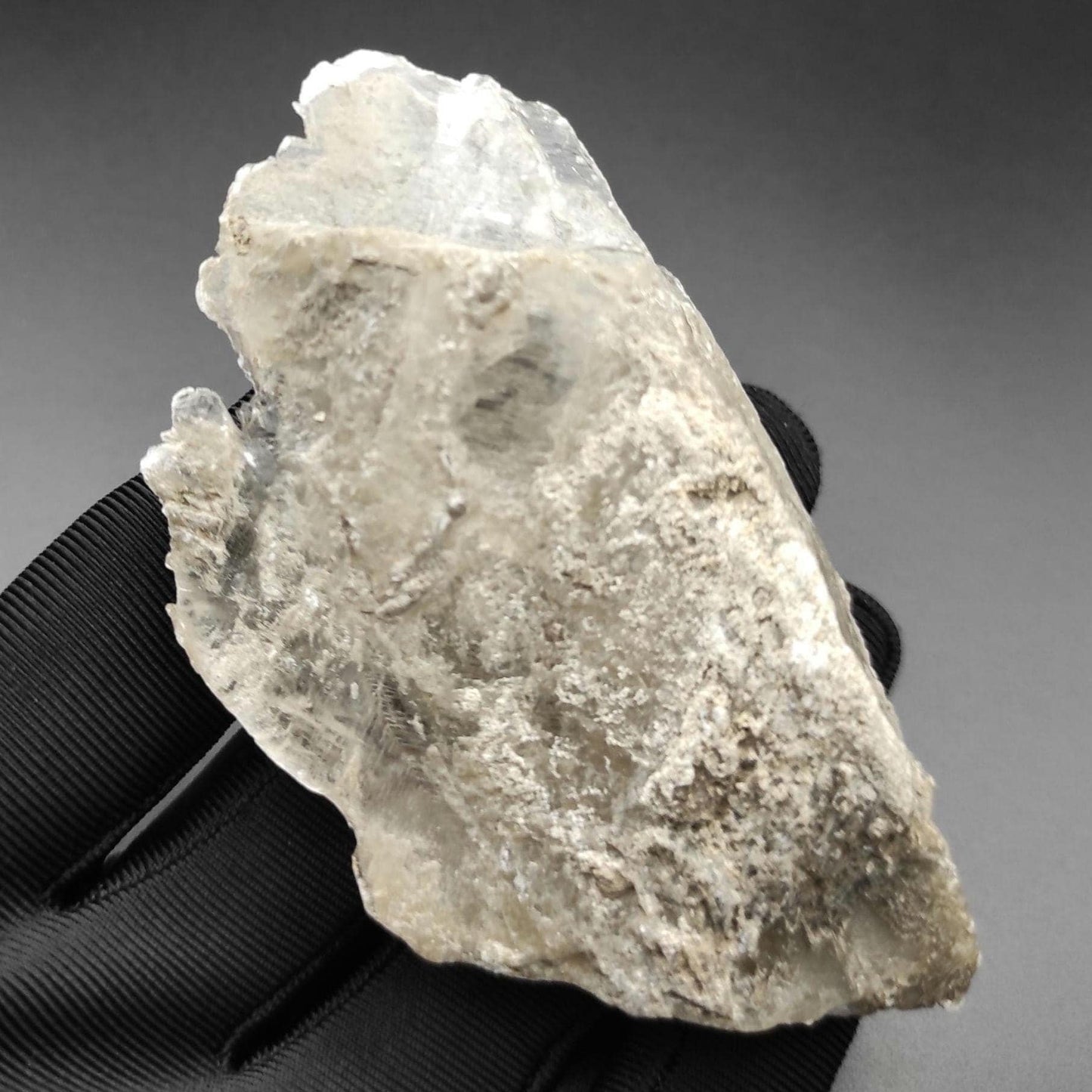 71g Rare UV Fishtail Selenite - "Nova Scotia Flaming Selenite" - Natural Gypsum Selenite from Hants County, Nova Scotia - Selenite Crystal