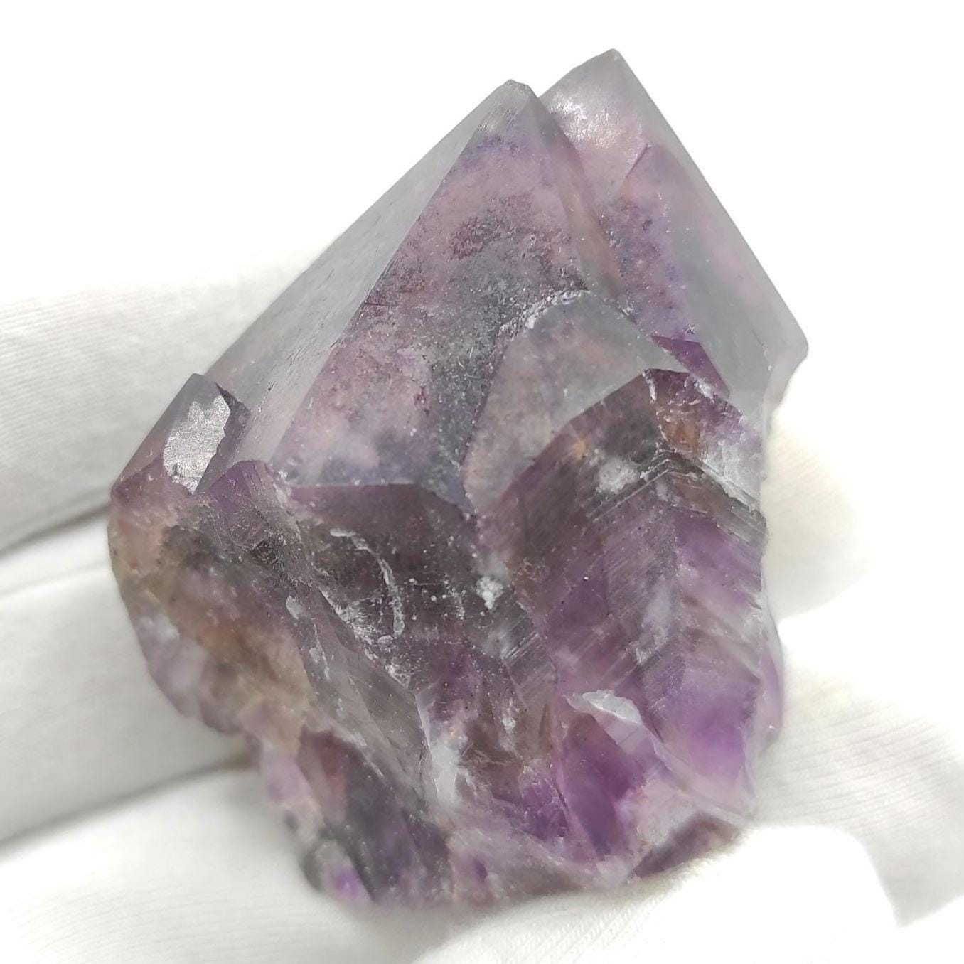 58g Thunder Bay Amethyst - Hematite Coated Amethyst - Canadian Amethyst Crystal - Amethyst Thunder Bay - Red Amethyst - Mineral Specimen