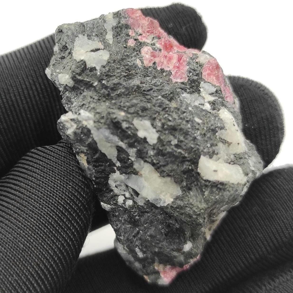 33g Eudialyte Mineral Specimen - Eudialyte Crystal - Pink Eudialyte from Kipawa Region, Quebec - Rough Eudialyte Mineral - Canadian Mineral