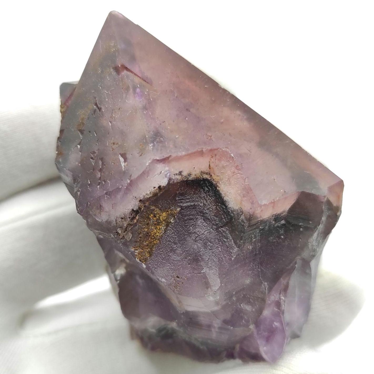 97g Thunder Bay Amethyst - Hematite Coated Amethyst - Canadian Amethyst Crystal - Amethyst Thunder Bay - Red Amethyst - Mineral Specimen