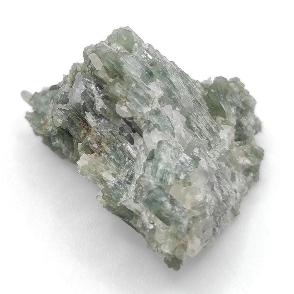 8.38g Green Tremolite Mineral Specimen - Minden, Haliburton County, Canada - Natural Crystal Cluster - Thumbnail Minerals - Rare Minerals