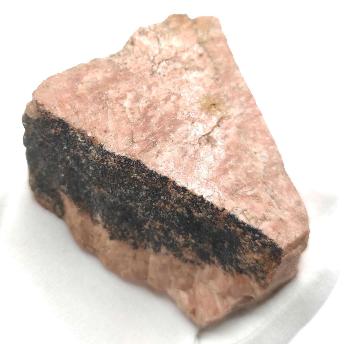 244g Pink Feldspar - Beryl Pit Mine, Quadeville, Canada - Natural Feldspar Stone - Raw Feldspar Crystal - Canadian Mineral Specimens