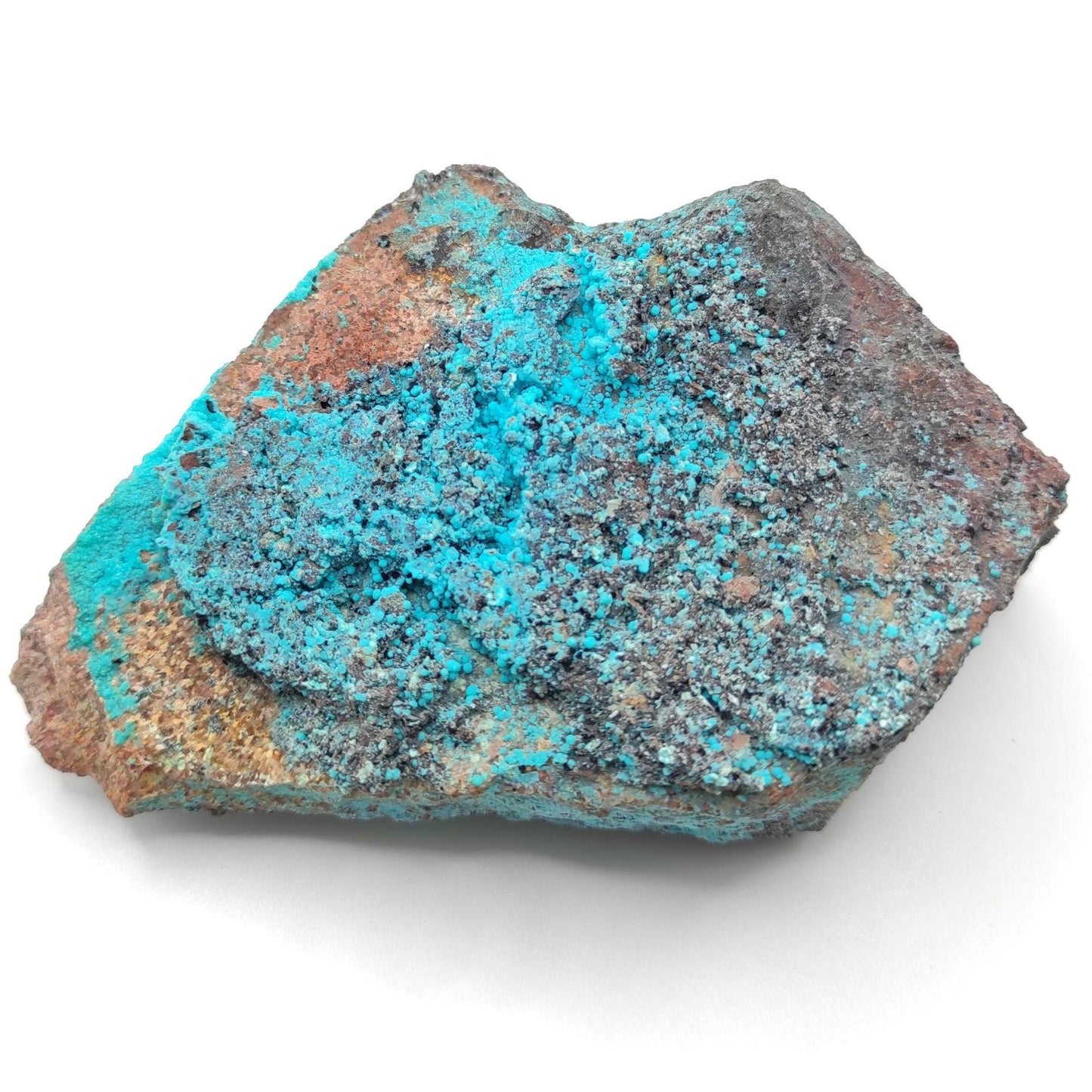 517g Chrysocolla on Matrix - Tyrone, New Mexico - Rough Chrysocolla from United States - Natural Chrysocolla Mineral Specimen - Raw Crystals