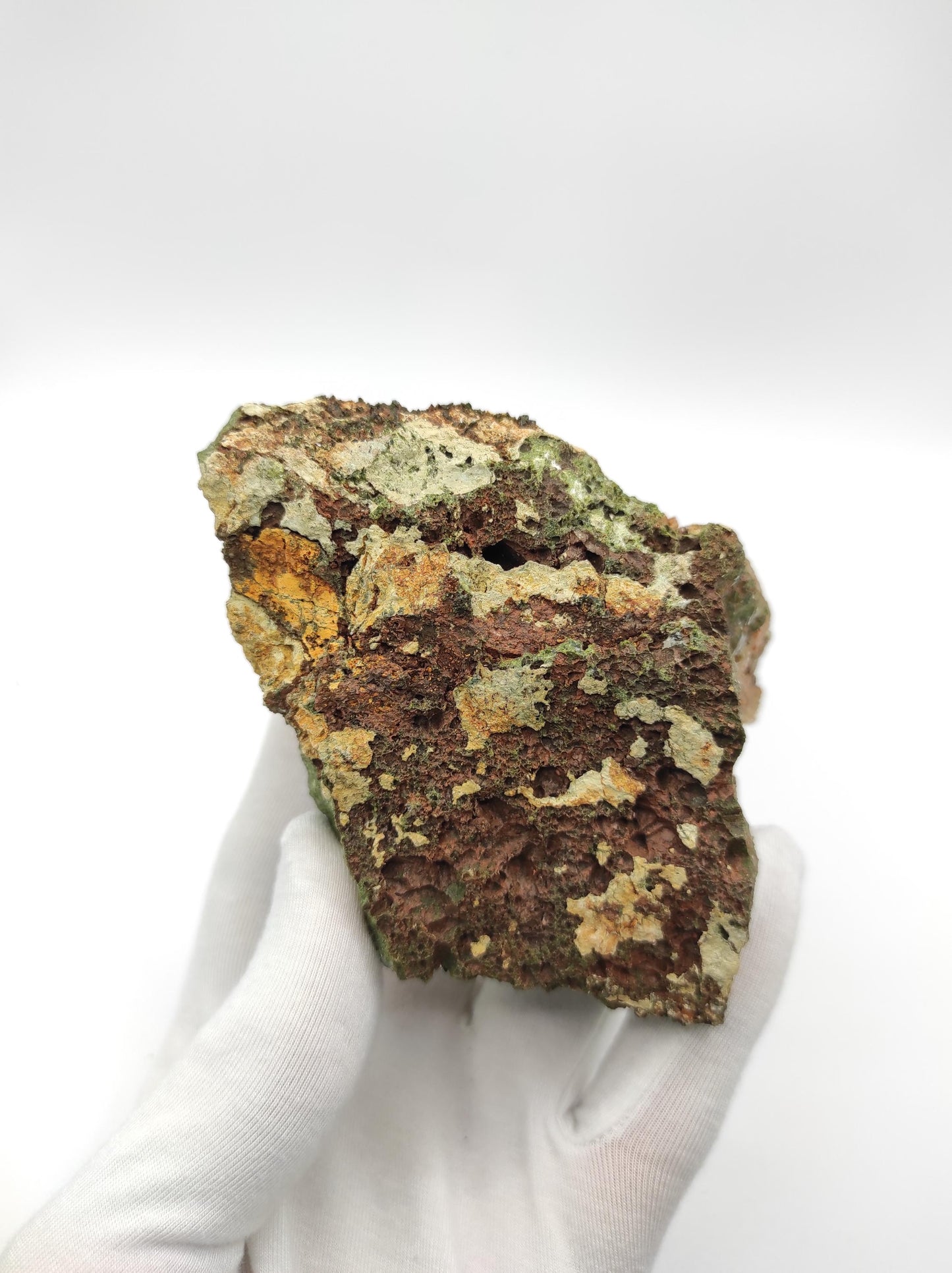 321g Sparkly Epidote & Forest Quartz Crystal - Hakkari, Turkey - Epidote with Clear Quartz - Forest Fairy Quartz - Natural Mineral Specimen