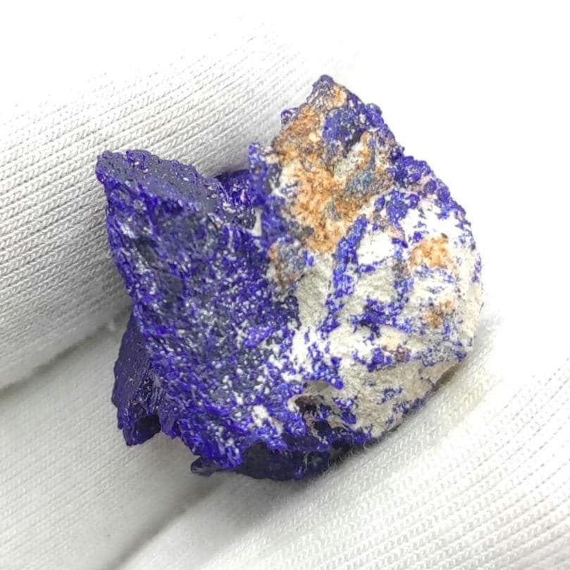 7.76g Crystallized Azurite - Kerrouchen, Morocco - Blue Azurite Specimen - High Quality Blue Azurite - Azurite Mineral Specimen