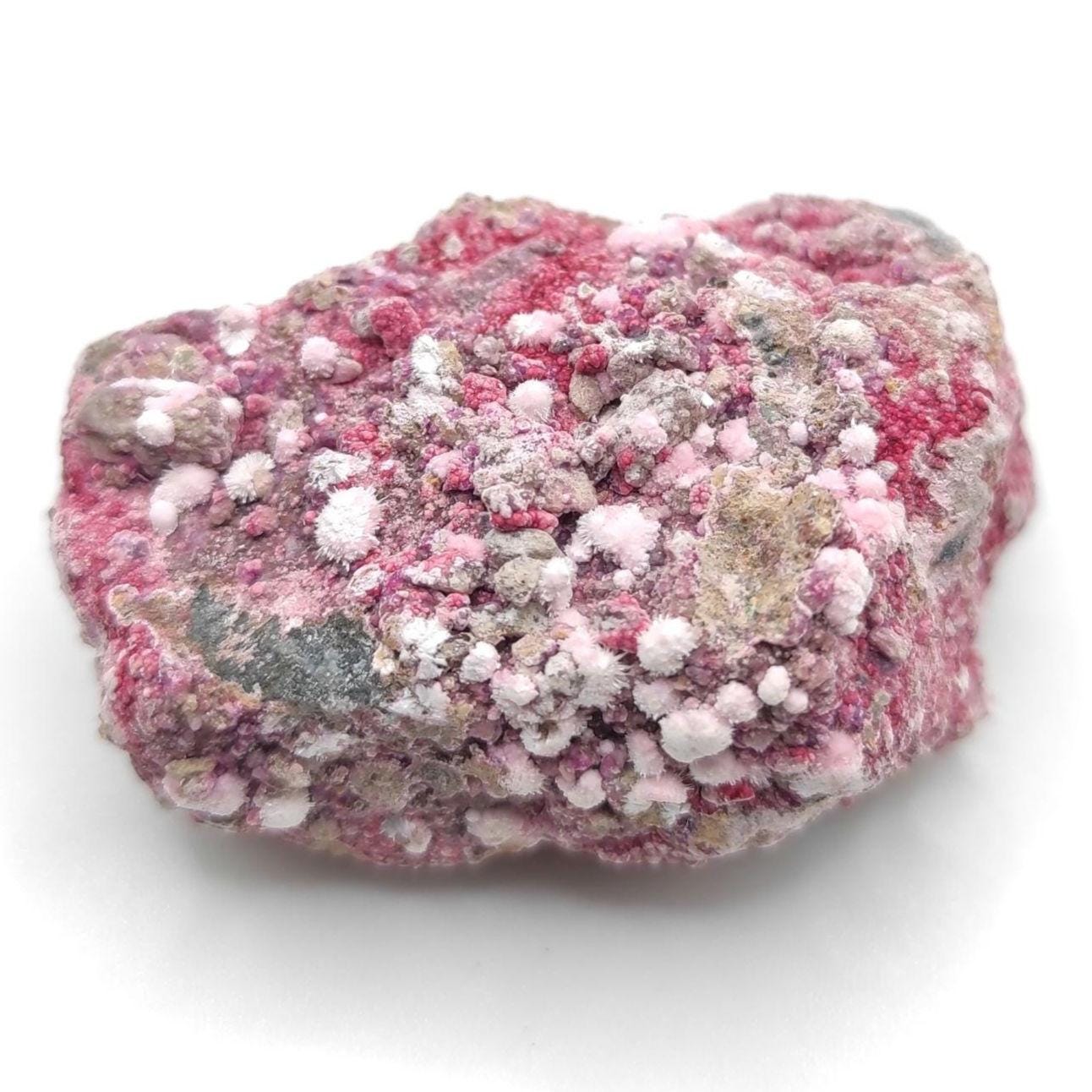 88g Rare Picropharmacolite Mineral - Rare Mineral Specimens - Bou Azzer, Morocco - Natural Arsenate Minerals - Mineral Collector's Piece