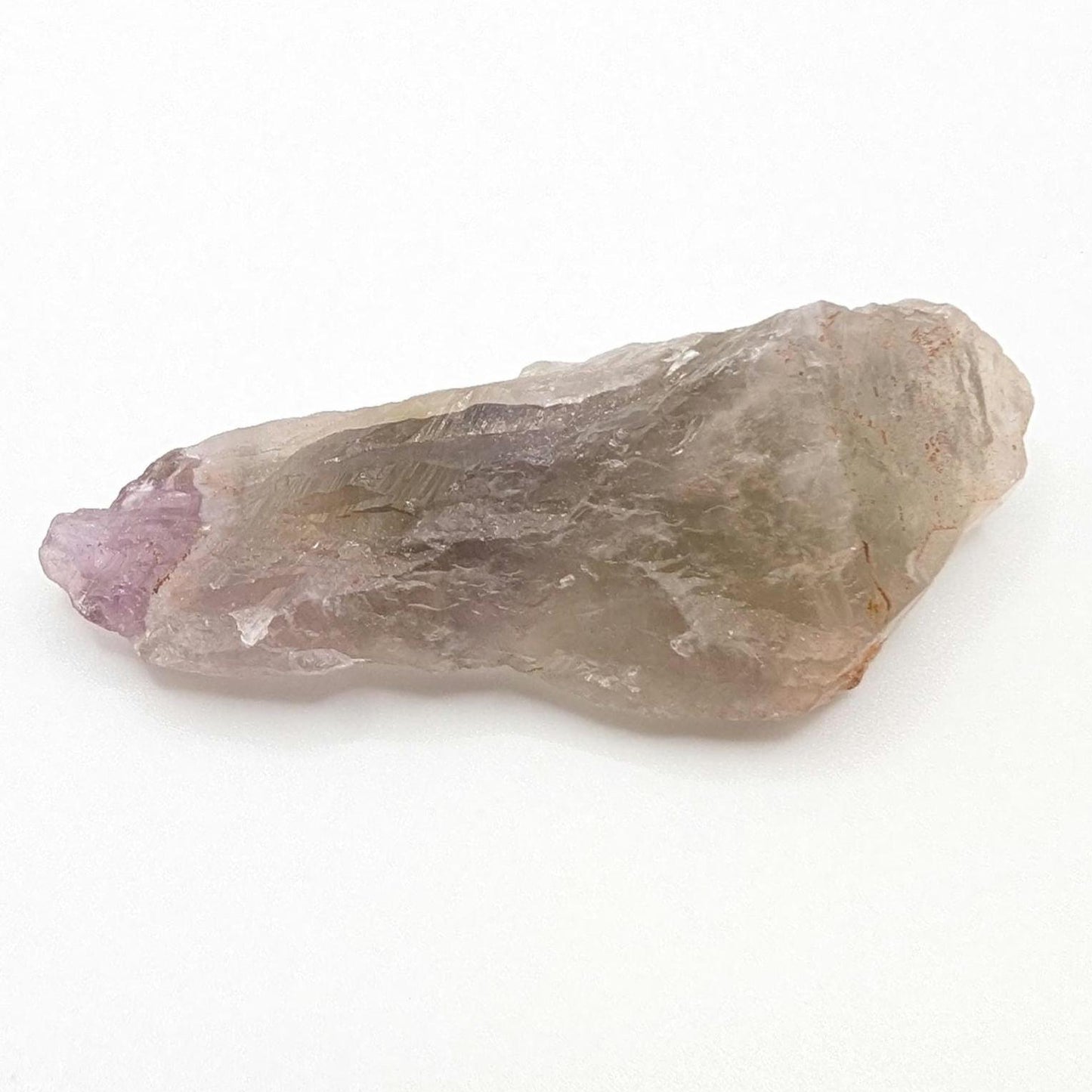 30g Genuine Auralite 23 with Natural Green Amethyst - Rare Unheated Green Amethyst - Thunder Bay Amethyst - Ethical Crystals from Canada
