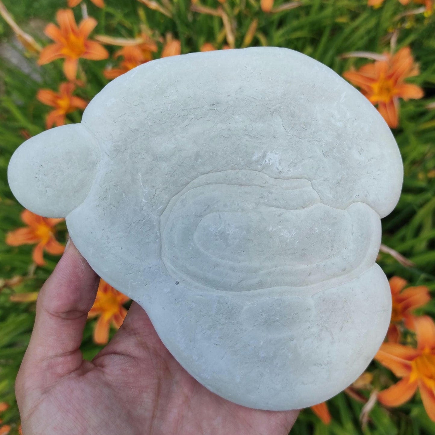 475g Fairy Stone from Harricana River, Quebec, Canada - Natural Concretionary Nodules - River Stones - Unique Formation Pierre de Feés