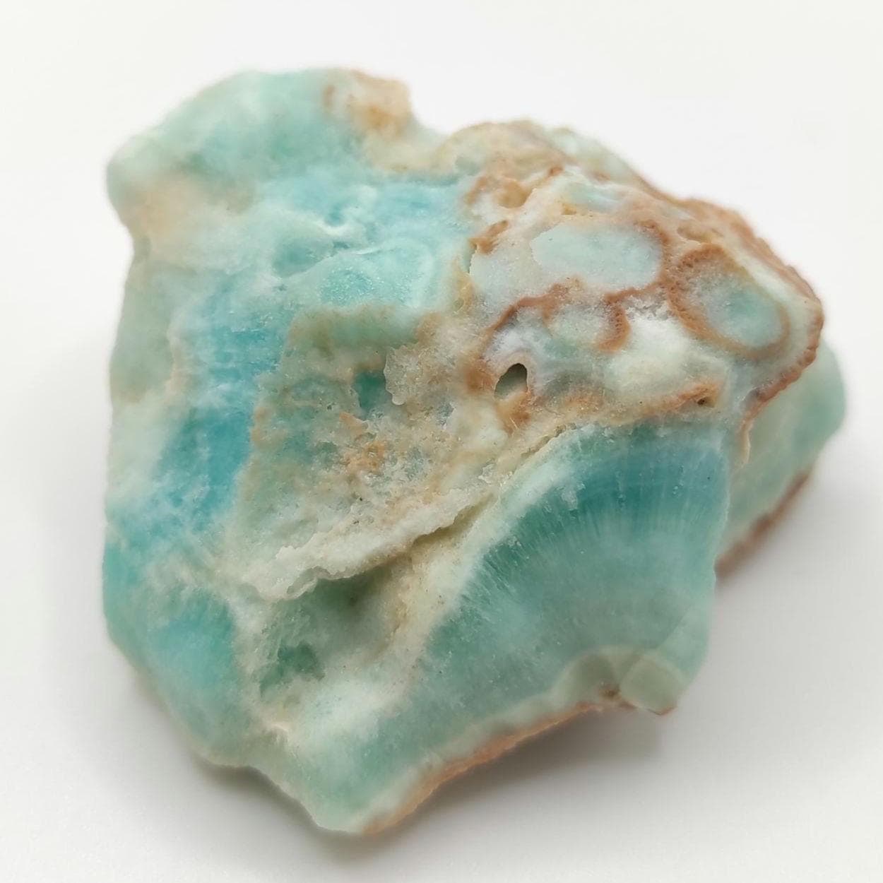 77g Blue Aragonite Mineral Specimen - Blue Aragonite Crystal - Natural Crystal Specimens - Raw Aragonite Crystal from Afghanistan