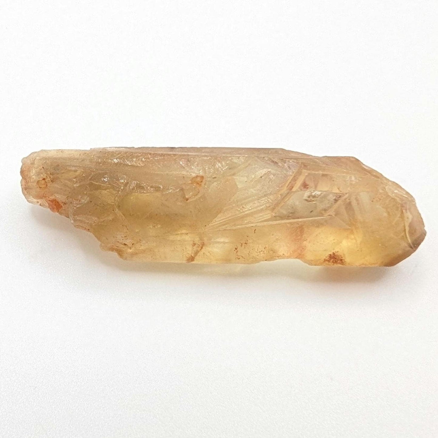 16g (Genuine) Natural Citrine Crystal from Mansa, Zambia - Rough Citrine Point - Unheated Citrine - Untreated Citrine - Natural Crystals