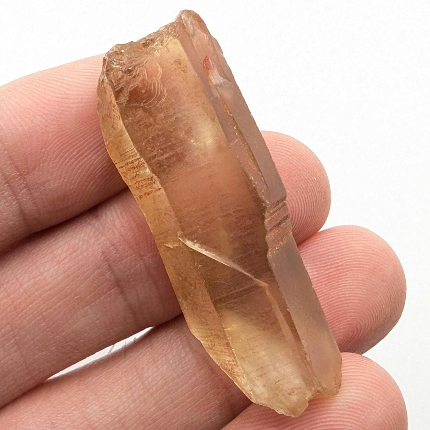 10g (Genuine) Natural Citrine Crystal from Mansa, Zambia - Rough Citrine Point - Unheated Citrine - Untreated Citrine - Natural Crystals