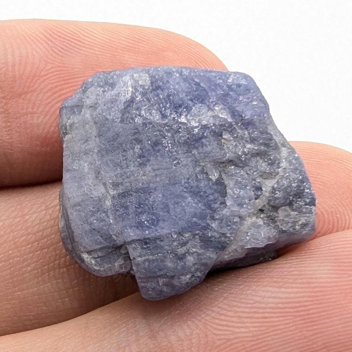 8.24 g Tanzanite Crystal - Tanzanite Rough Gemstone from Merelani Hills, Tanzania - Heated Tanzanite Stone - Natural Raw Tanzanite
