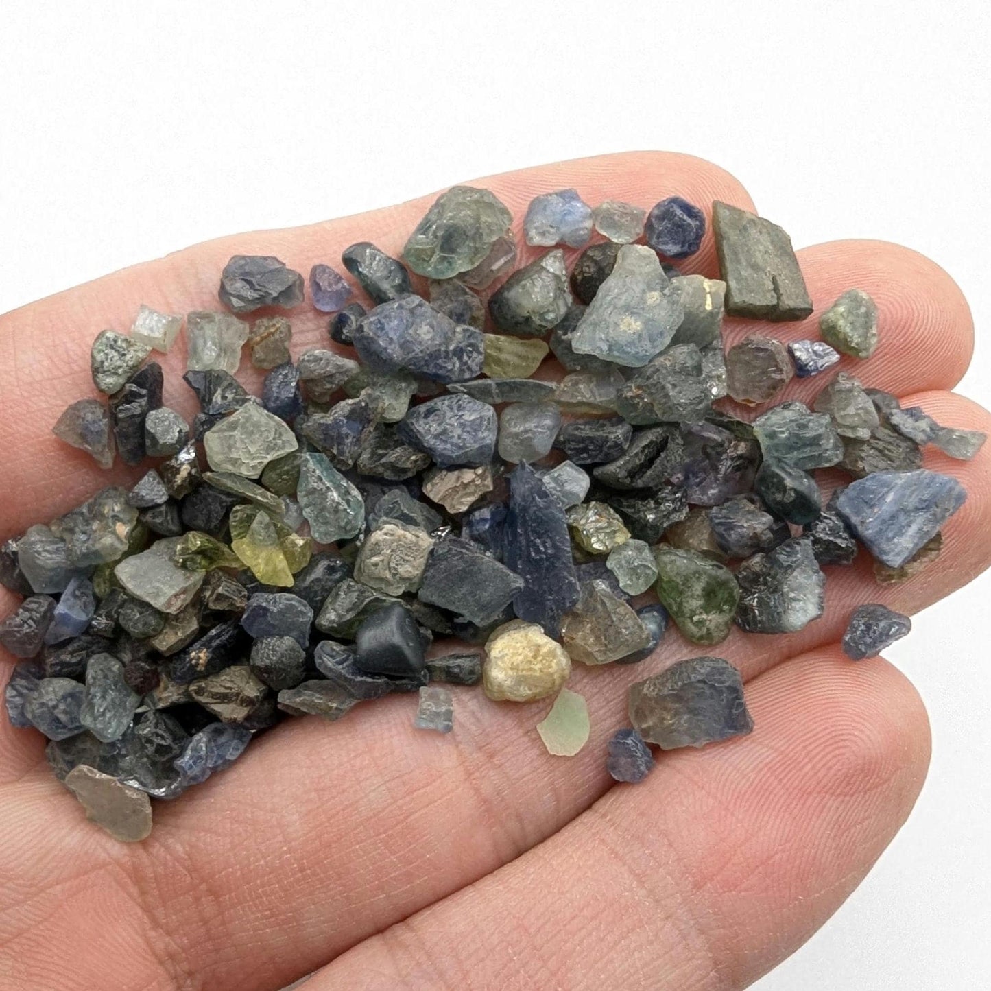 103 ct Blue Green Sapphire Lot - Natural Sapphires - Rough Sapphire Gems from Madagascar - Heated Raw Sapphire Gemstones
