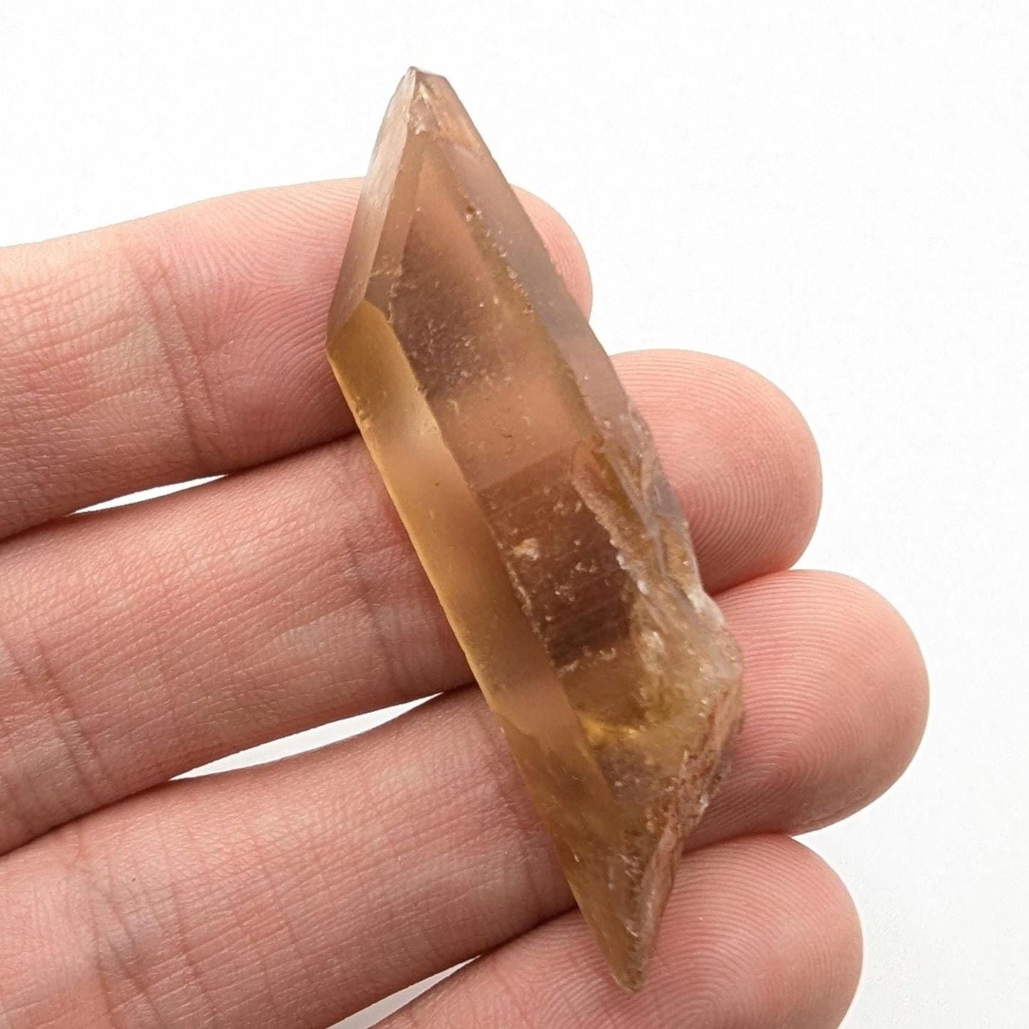10g (Genuine) Natural Citrine Crystal from Mansa, Zambia - Rough Citrine Point - Unheated Citrine - Untreated Citrine - Natural Crystals