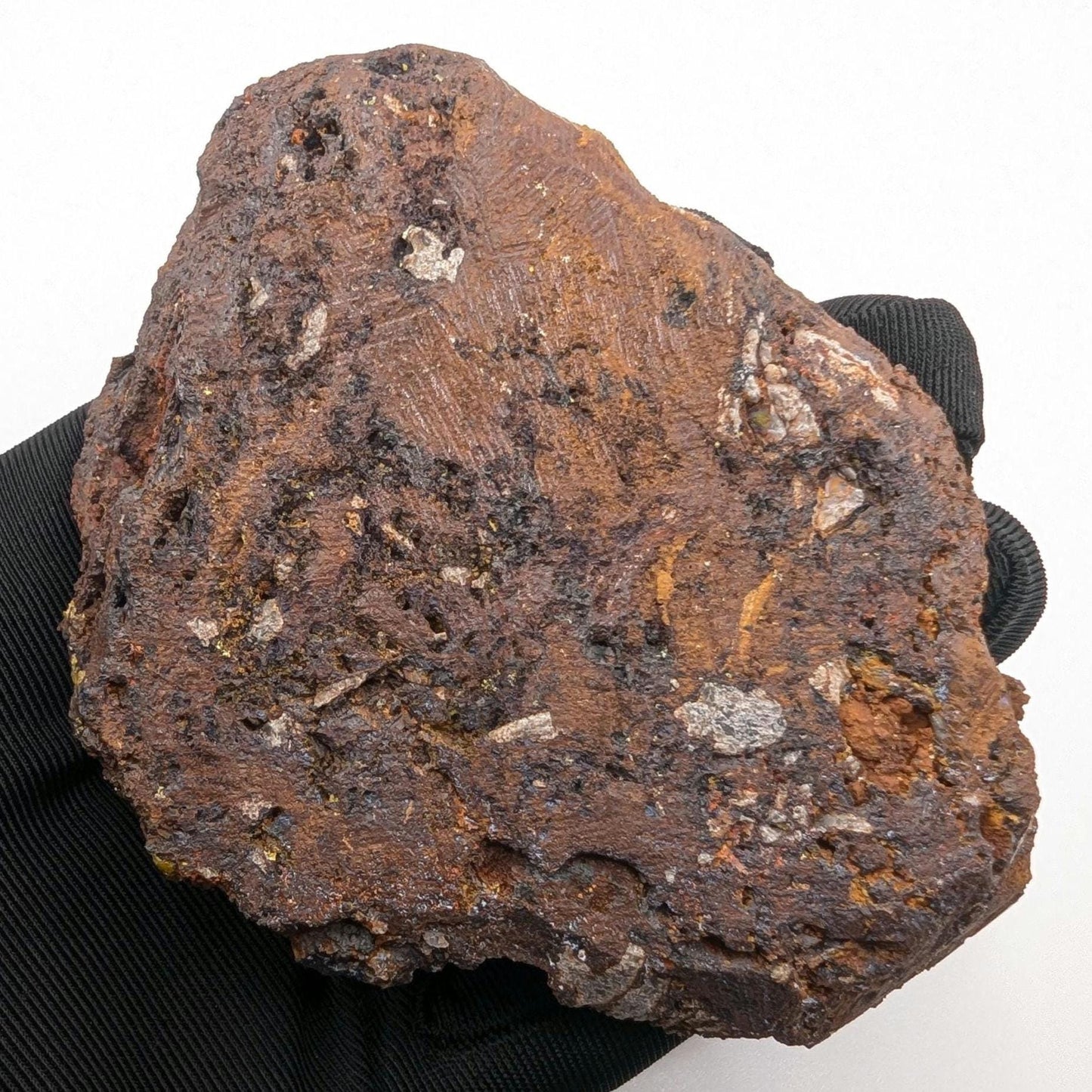 234g Mimetite Crystals on Matrix - Rare Mineral Specimens - Yellow Mimetite Crystal Specimen - Yanga Koubanza, Republic of Congo