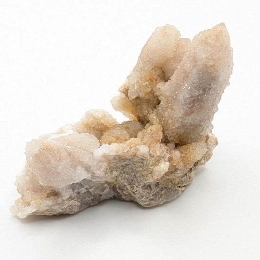 91g Spirit Quartz Cluster - Mpumalanga, South Africa - Natural Cactus Quartz Specimen - Spirit Quartz Crystals