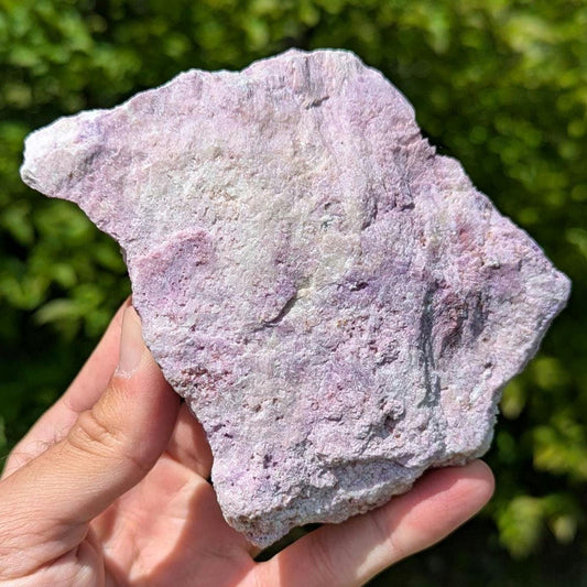 482 g Purple Vesuvianite Specimen - Jeffrey Mine, Val des Sources, Quebec, Canada - Canadian Mineral Specimens - Vesuvianite Crystal