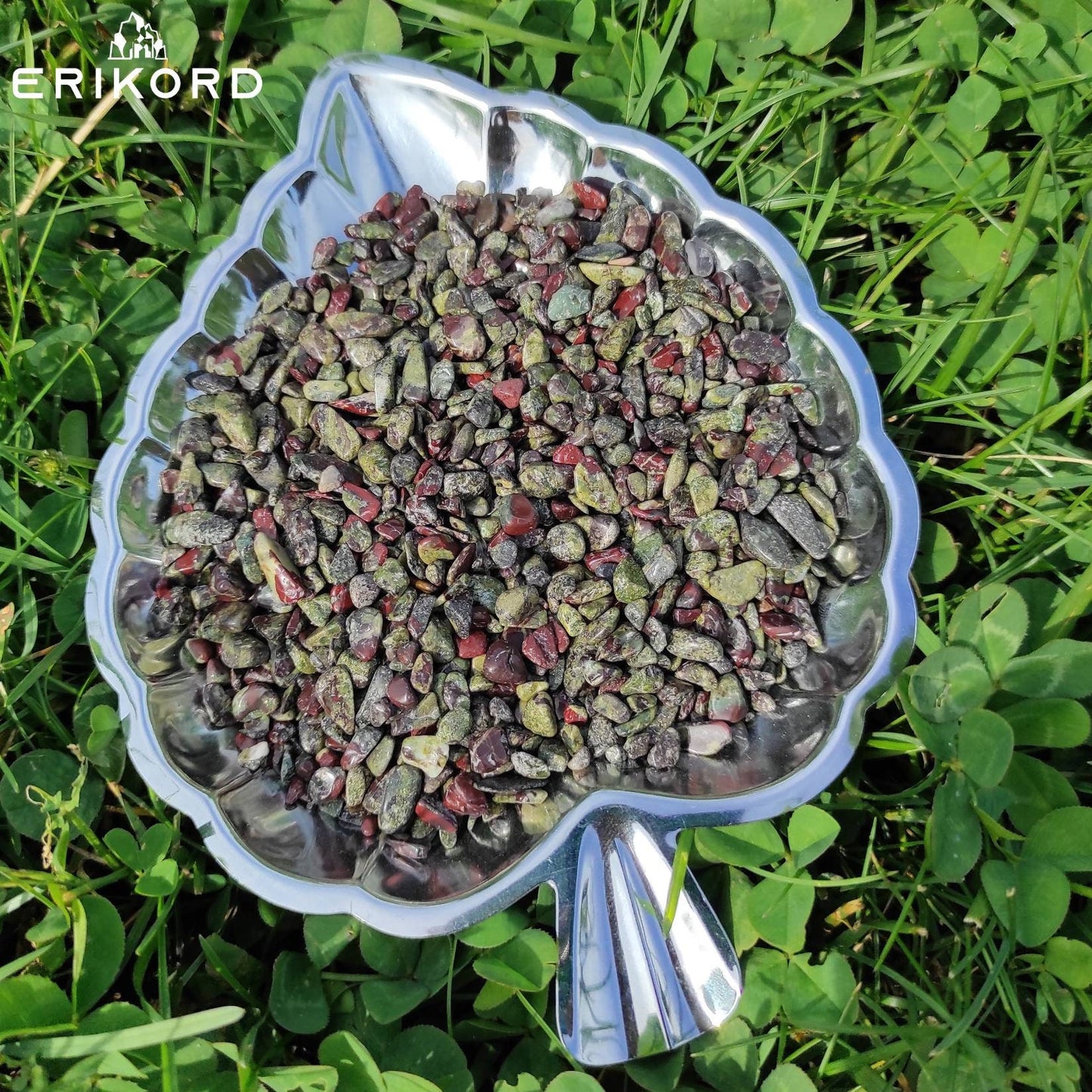 50/100/200g Dragon Blood Jasper Gravel Small Natural Polished Stones Tumbled Gravel 5-7mm Red Jasper Gemstone Green Jasper Loose Tumbled Gem