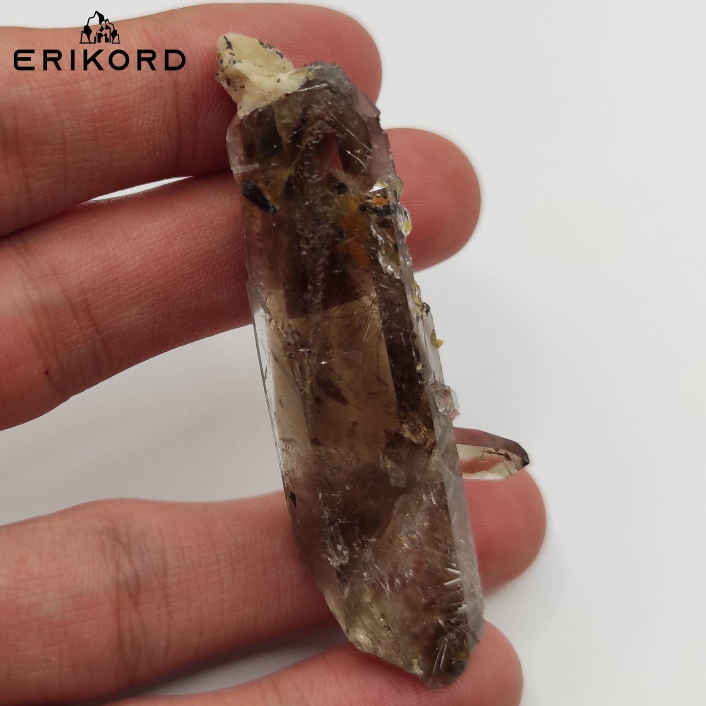 21g Smoky Quartz Point Natural Dark Smoky Brown Quartz Malawi Crystals Raw Smoky Quartz Cluster Raw Crystals Brown Quartz Point Unique Gem