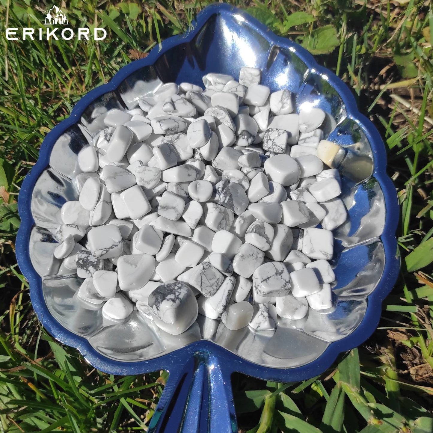 50/100/200g Howlite Gravel 8-12mm Polished White Howlite Tumbled Stones Natural Uruguay Howlite Loose Gemstones Crystal Gravel Stones Lot