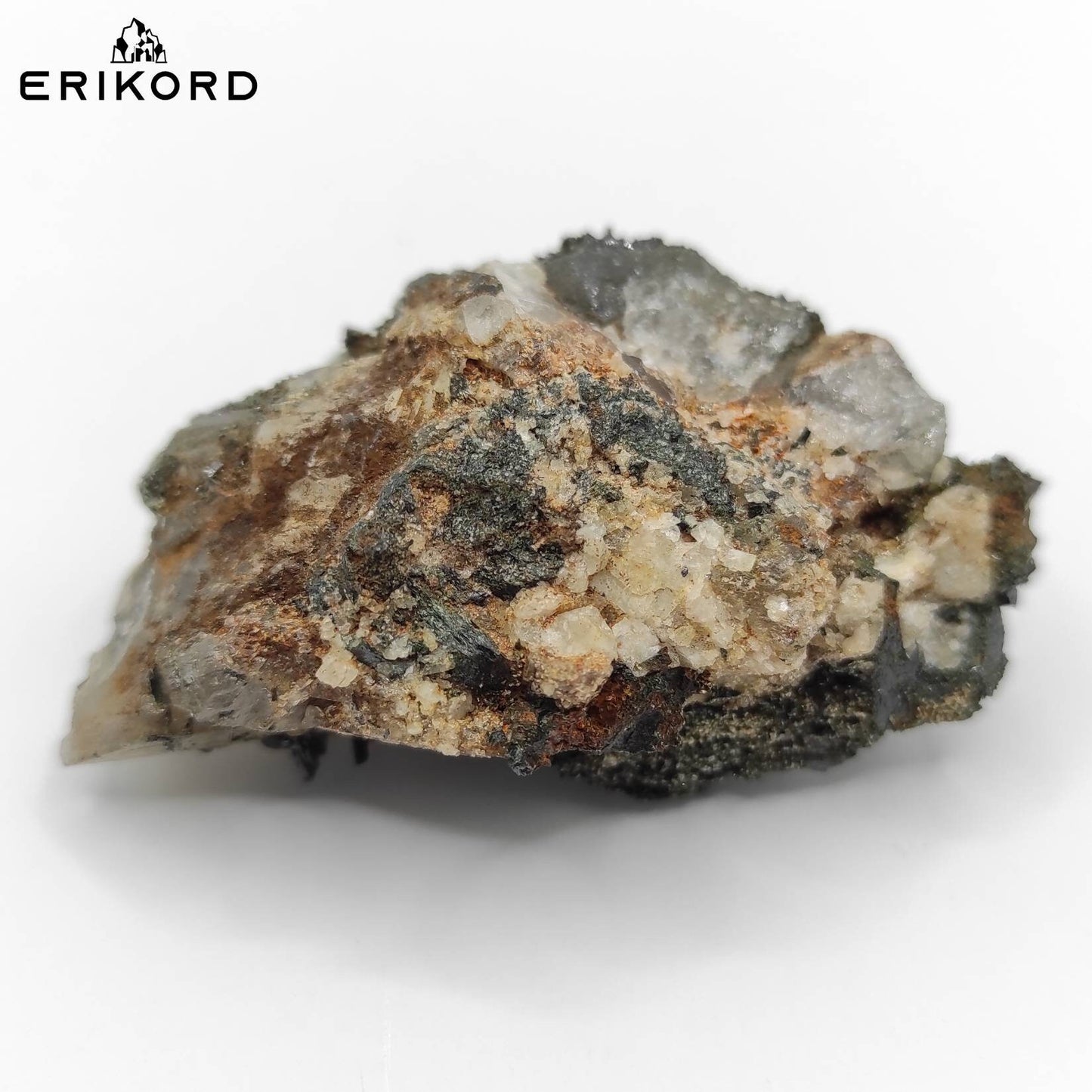 38g Smoky Quartz with Aegerine Natural Mineral Cluster Malawi Raw Black Aegerine Specimen Unique Crystal Cluster Rough Minerals Untreated