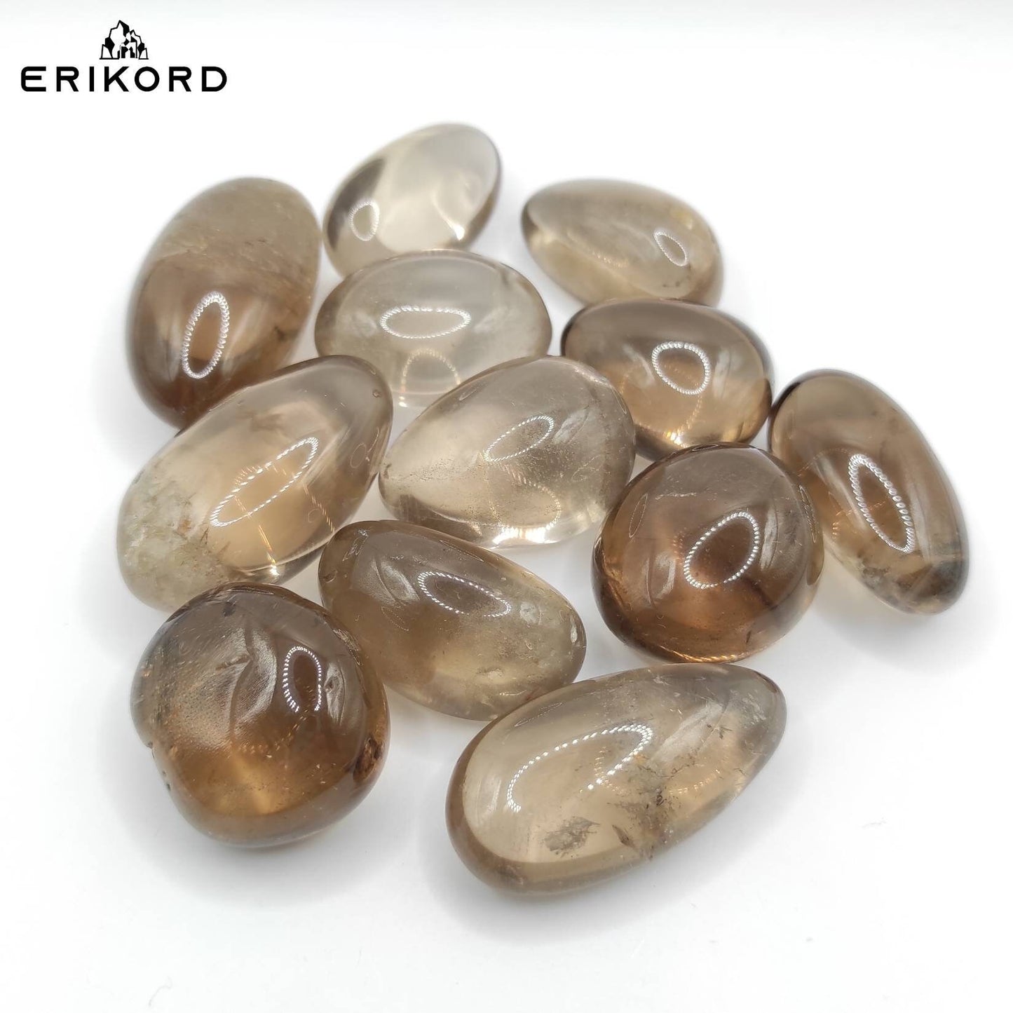 50/100/200g Smoky Quartz Tumbles Polished Smoky Quartz Stone Tumbled Smoky Quartz Heated Smoky Quartz Loose Large Quartz Tumbles 1-2" Gems