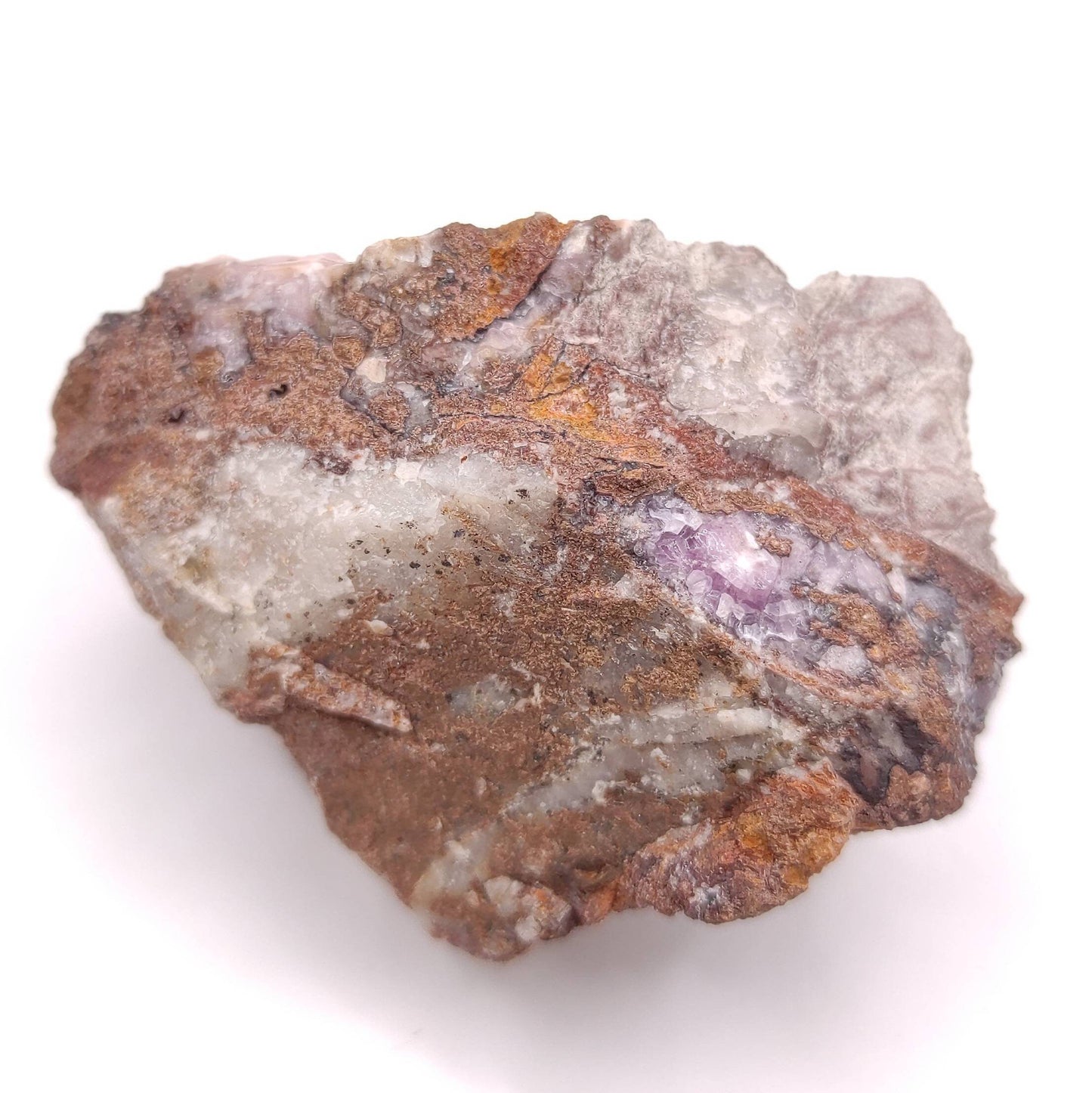 86g Cobaltoan Calcite in Matrix - Natural Pink Calcite Specimen from Morocco - Rough Cobalt Calcite - Natural Cobalto Calcite Crystal Gem