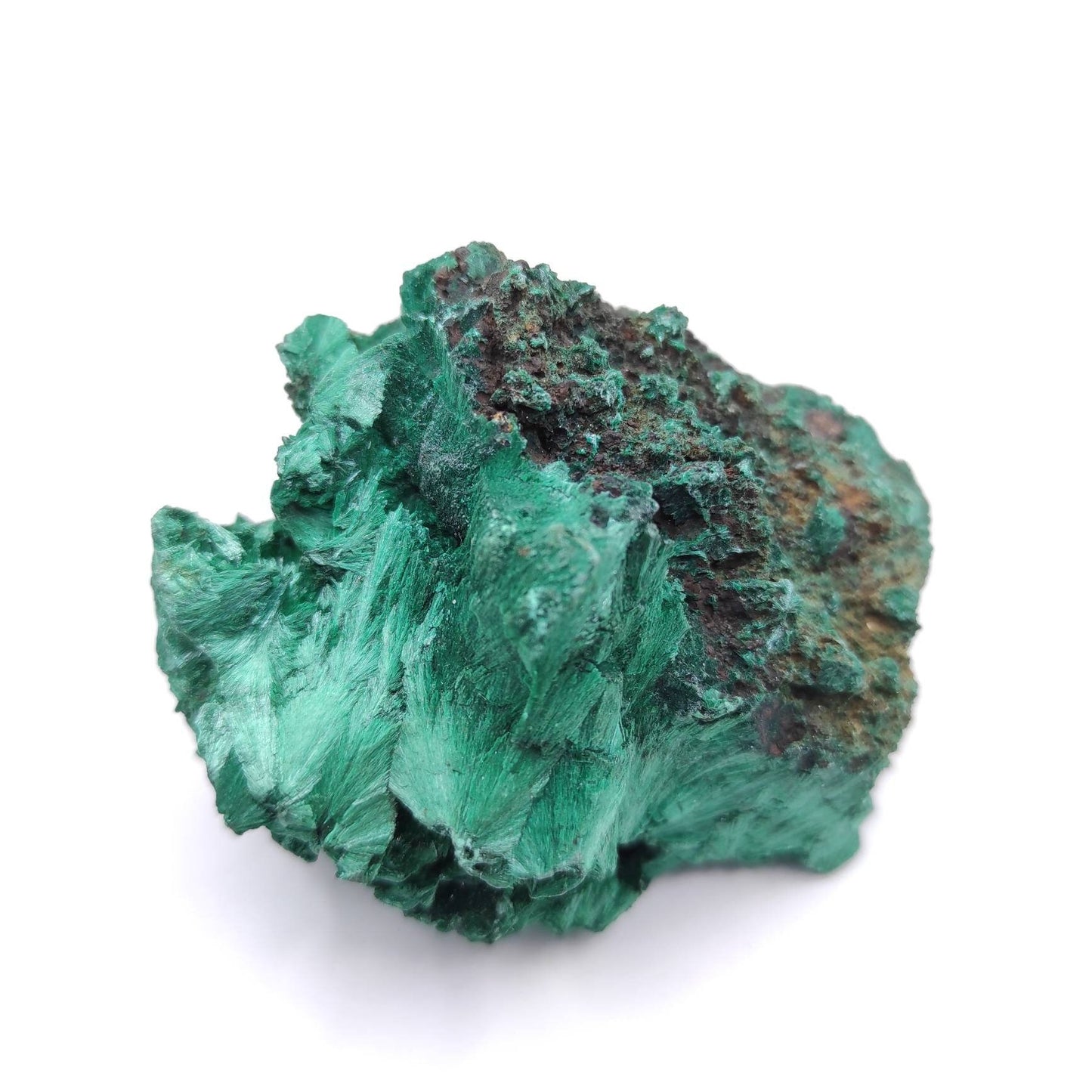 176g Fibrous Malachite Hubei Malachite Natural Malachite Sparkling Malachite Raw Mineral Specimen Natural Crystals Green Malachite Crystal