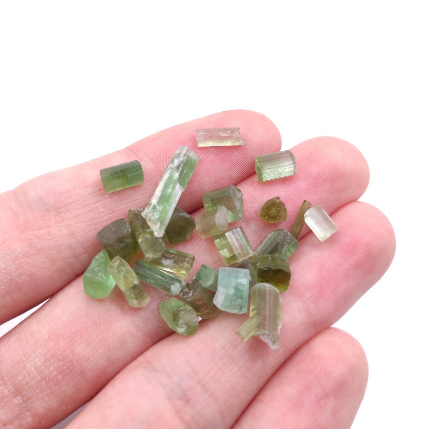 30ct Green & Blue Tourmaline Lot Tourmaline Sticks Natural Green Tourmaline Gems Rough Gems Loose Gemstone Raw Indicolite Gem Tourmaline Lot
