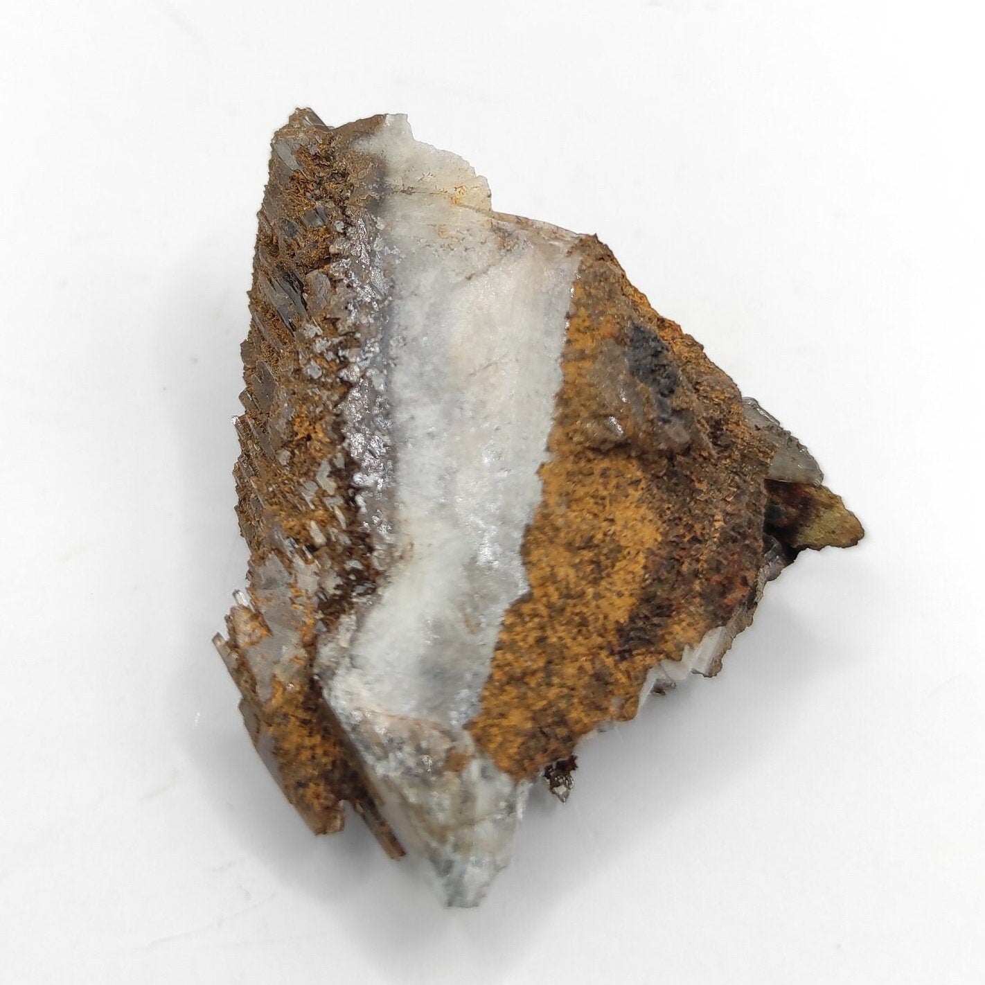 14g Brown and Blue Barite Specimen - Nador, Morocco - Barite Mineral Specimen - Blue Baryte from Morocco - Natural Barite Crystal Cluster