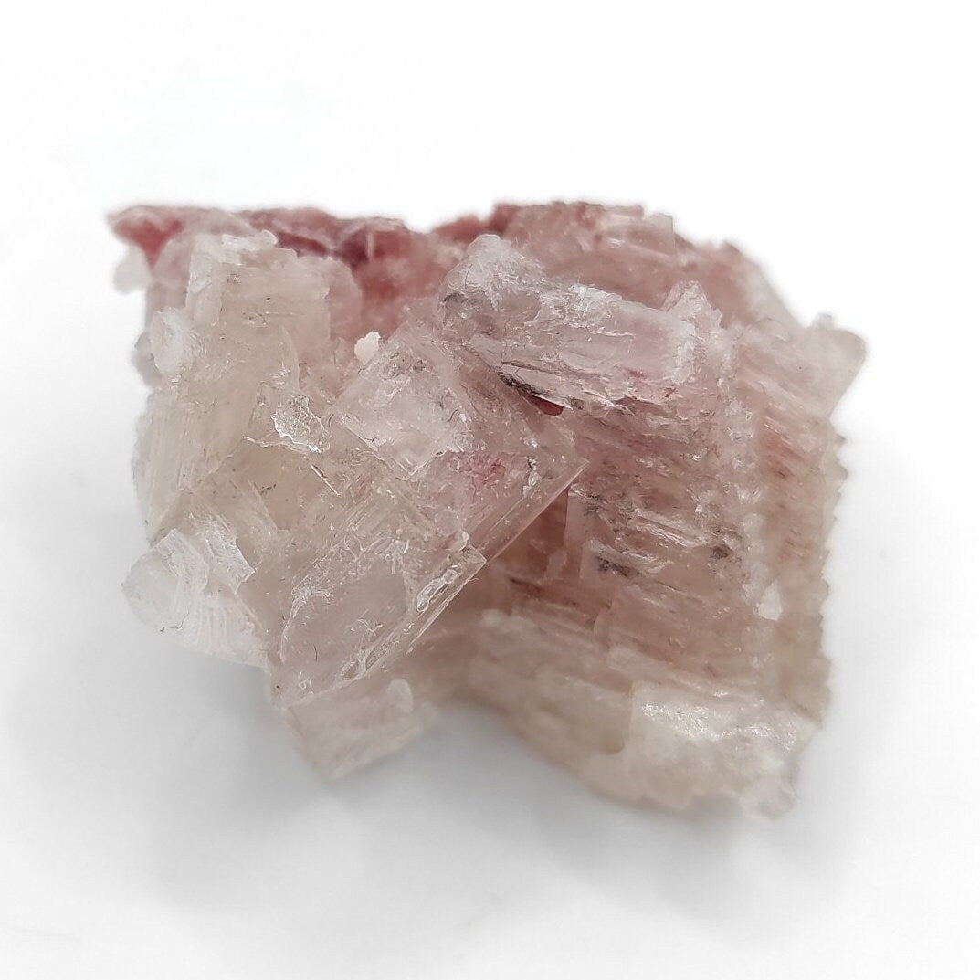 11g Pink Halite Salt Crystal from Searles Lake, Trona, California - Natural Pink Salt Crystal Specimen - Rare Halite Salt Mineral - Mini Gem