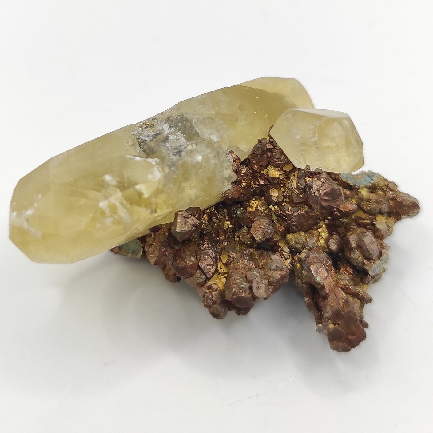 34g Calcite & Pyrite Specimen - Sweetwater Mine, Missouri