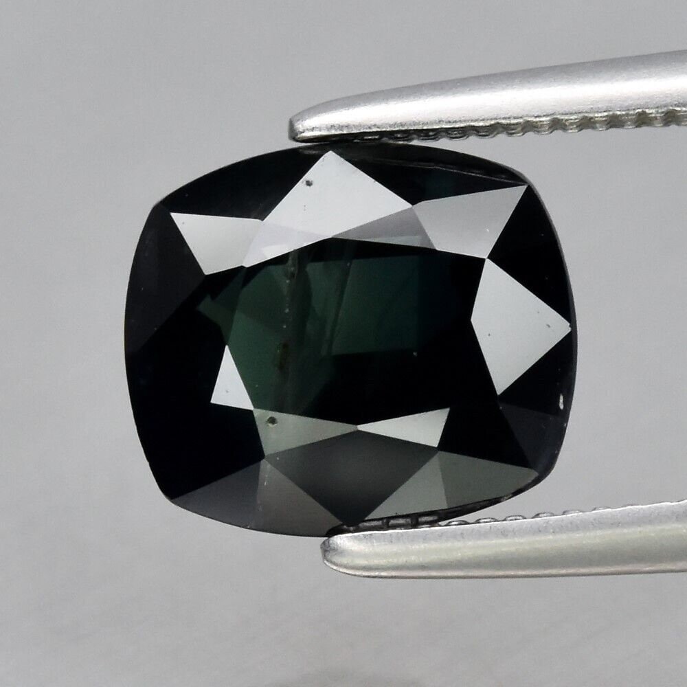 1.89ct Cushion Green Sapphire | Heated Gemstone from Australia