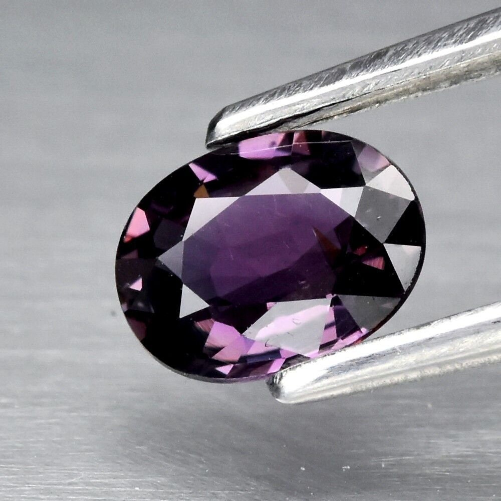 0.72ct VS Oval Purple Sapphire | Unheated Gemstone