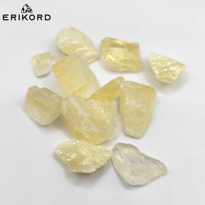 50/100/200g Raw Calcite Yellow Calcite Mexico Golden Calcite Lot Natural Loose Rough Calcite Lot Gold Calcite Raw Crystals Loose Gems