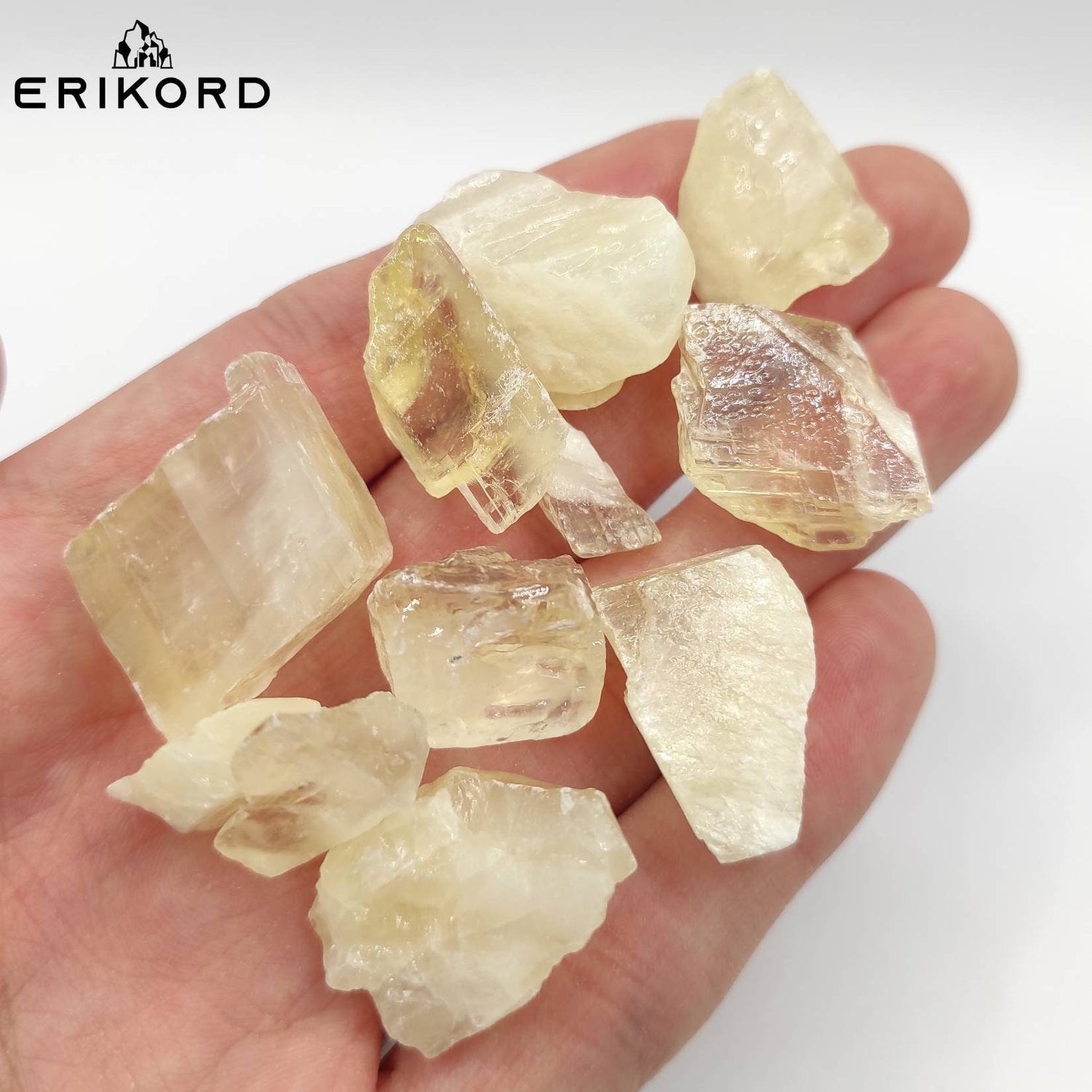 50/100/200g Raw Calcite Yellow Calcite Mexico Golden Calcite Lot Natural Loose Rough Calcite Lot Gold Calcite Raw Crystals Loose Gems