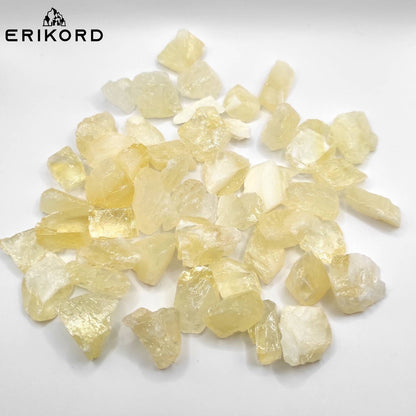 50/100/200g Raw Calcite Yellow Calcite Mexico Golden Calcite Lot Natural Loose Rough Calcite Lot Gold Calcite Raw Crystals Loose Gems