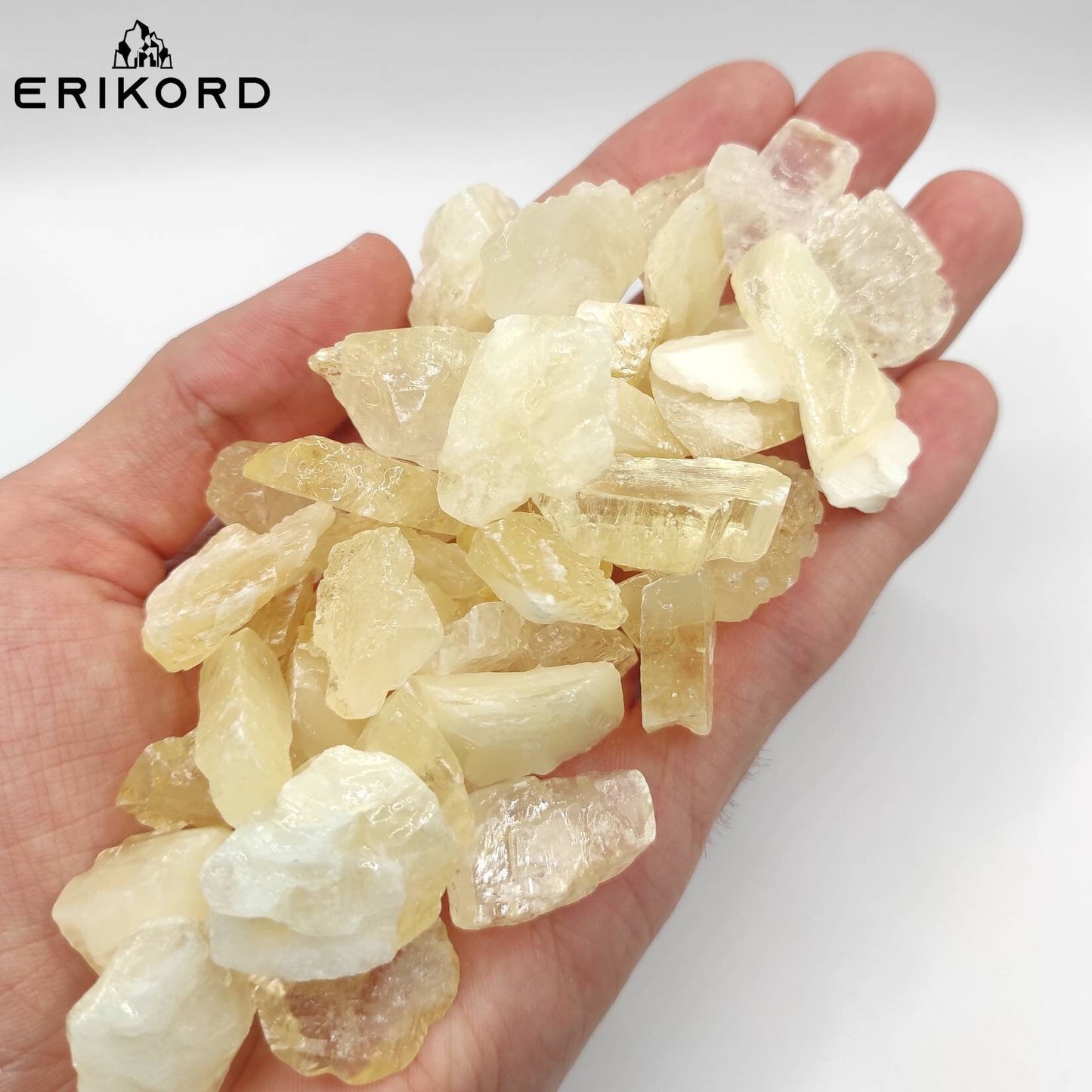 50/100/200g Raw Calcite Yellow Calcite Mexico Golden Calcite Lot Natural Loose Rough Calcite Lot Gold Calcite Raw Crystals Loose Gems