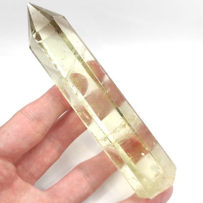 153g High Quality Heated Citrine Tower - Citrine Crystal - Sparkling Polished Yellow Citrine Obelisk - Yellow Crystal Specimen