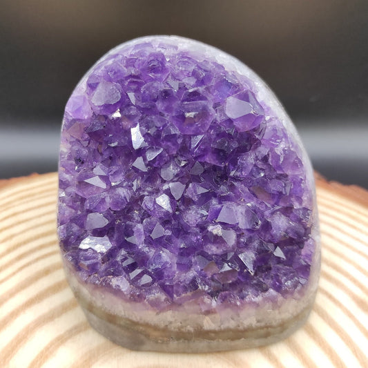 479g Amethyst Geode Cluster Purple Amethyst from South Brazil Amethyst Gemstone Raw Amethyst Rough Amethyst Desk Crystal Natural Crystals